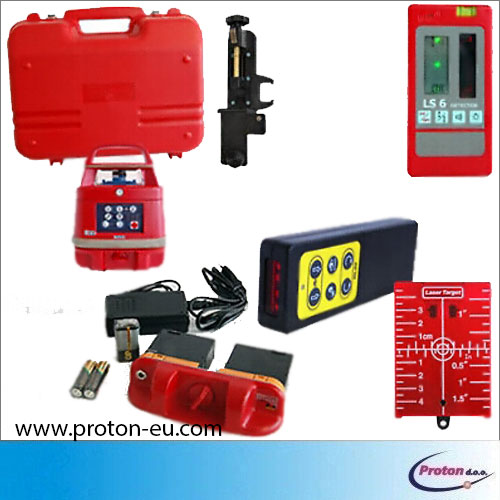 Rotacijski laserski nivelir navpični in vodoravni 2 - Proton d.o.o.